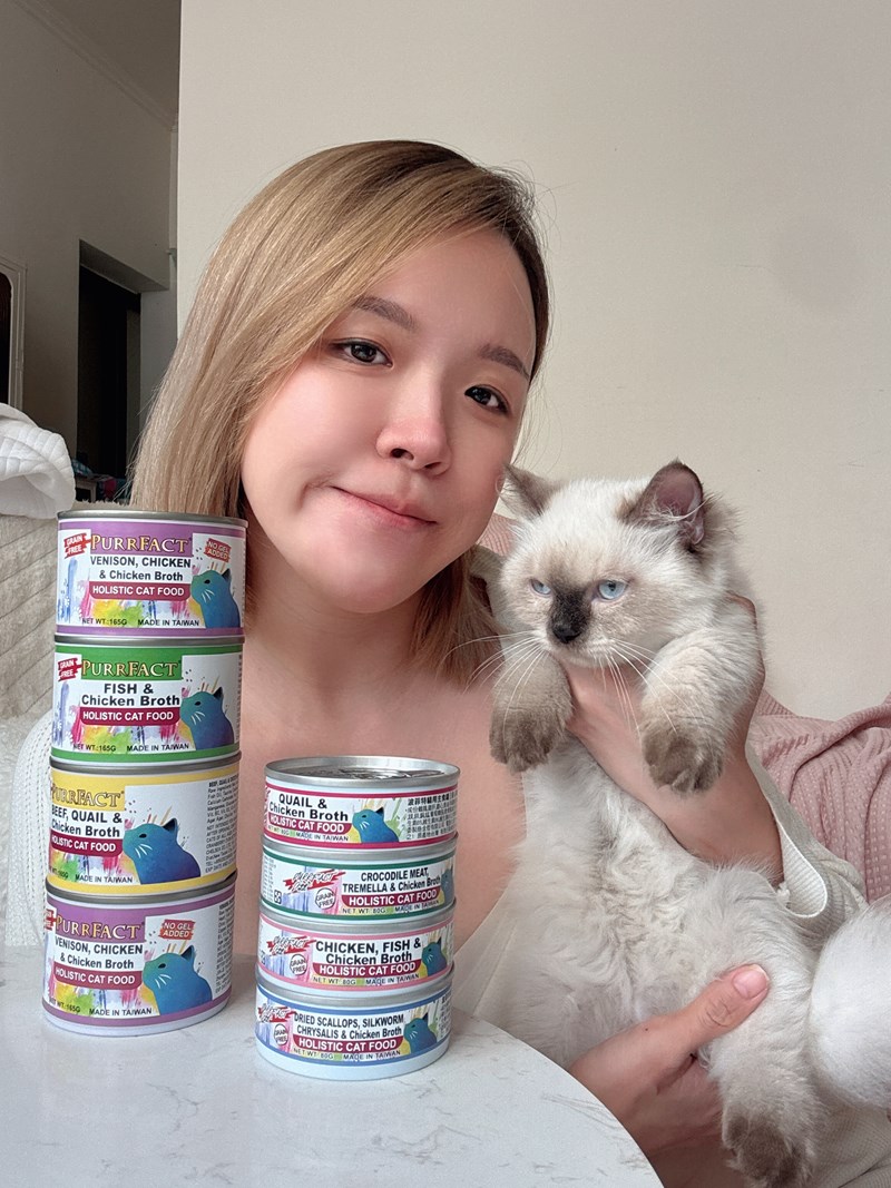 女人知己試用大隊,口碑行銷,部落客行銷,PURRFACT 波菲特貓用主食罐,主食罐,PURRFACT波菲特,貓主食罐,貓罐,PURRFACT波菲特貓用主食罐,魚肉蔓越莓主食罐,鮮嫩雞主食罐,鹿肉雞肉主食罐,牛肉鵪鶉貓主食罐,干貝蠶蛹配方,鱷魚肉白木耳配方,雞肉魚肉配方,安心鶉配方,評價,體驗,適口性佳,心得,成貓適用,高齡貓適用,質地是慕絲狀